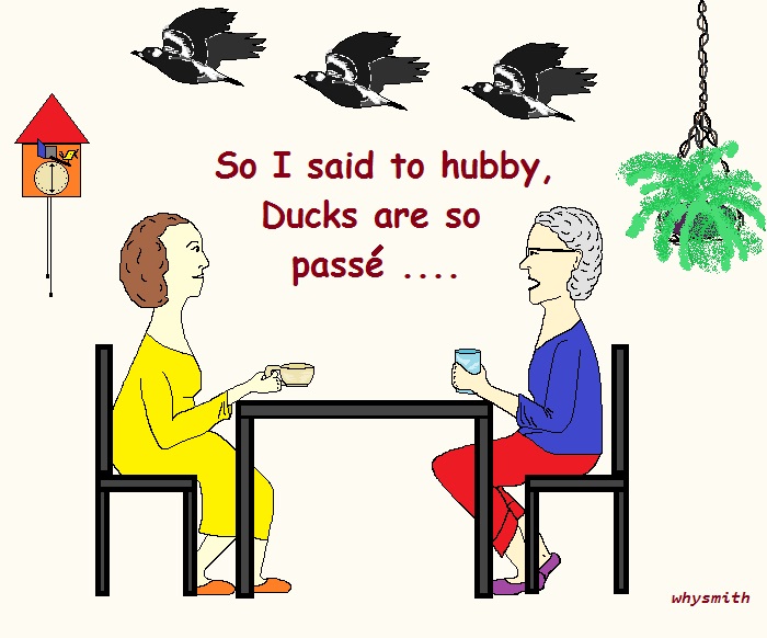 Not ducks